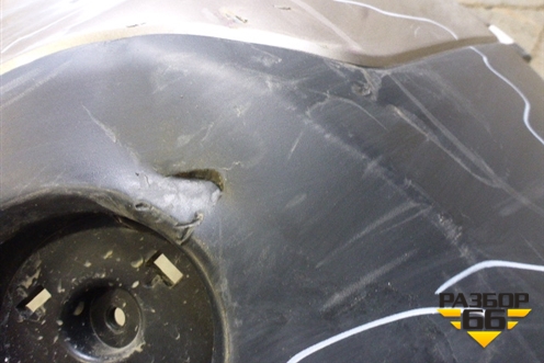 Бампер задний (85022JD00H) для Nissan Qashqai (J10E) с 2006-2013г