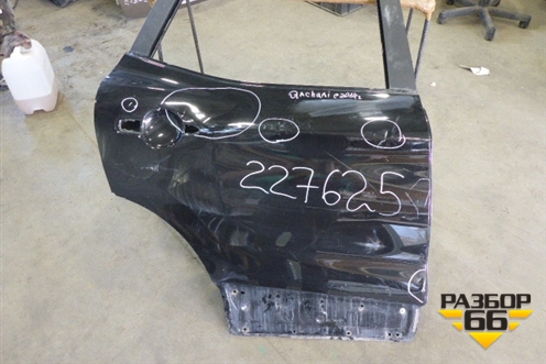 Дверь задняя правая (H21004EAMA) для Nissan Qashqai (J11E) с 2013г