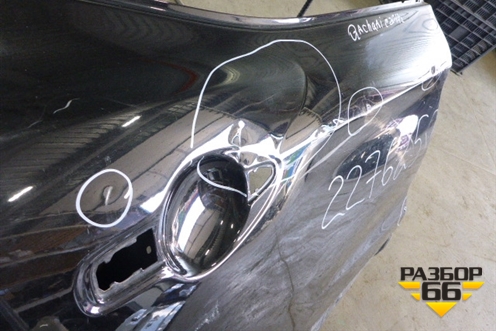 Дверь задняя правая (H21004EAMA) для Nissan Qashqai (J11E) с 2013г