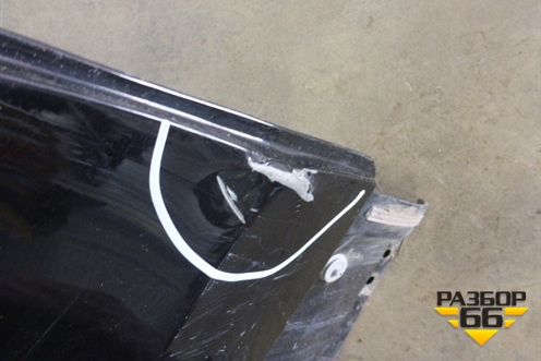 Дверь задняя правая (H21004EAMA) для Nissan Qashqai (J11E) с 2013г