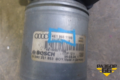 Моторчик стеклоочистителя передний (4E1955119B) для Audi A8 с 2002-2010г