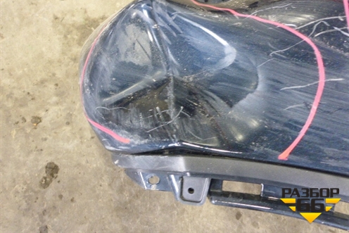 Бампер задний (без юбки) (5215902840) для Toyota Auris с 2012-2018г