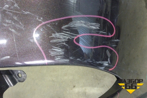 Бампер задний (под парктроник) (5215948100) для Lexus RX 300 c 2009-2015г (РХ)