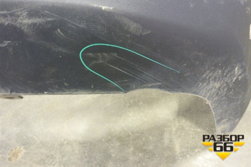 Бампер задний (до 2015г под парктроник) (5215942190) для Toyota Rav-4 с 2012-2019г (Рав 4)