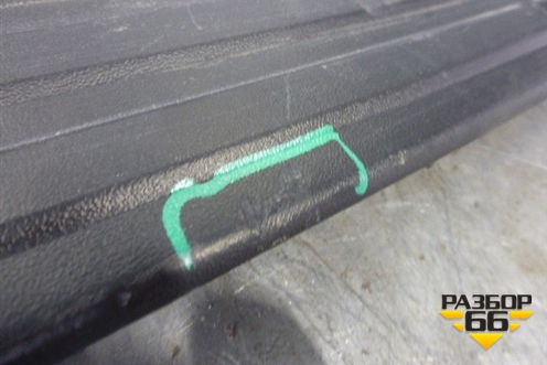 Накладка заднего бампера (5216260050) для Toyota Land Cruiser Prado(150) с 2009г