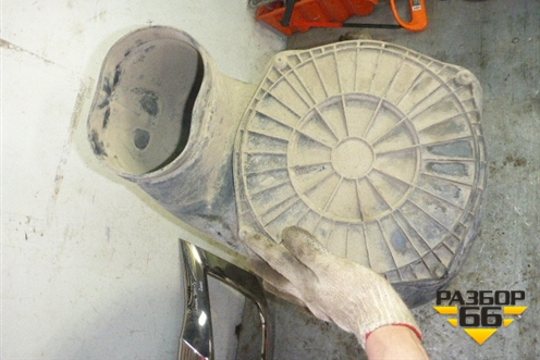 Корпус воздушного фильтра для Volvo TRUCK FH с 2002-2008г (ФШ)