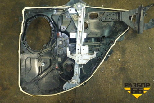 Стеклоподъёмник механический задний левый для Ford Fiesta с 2001-2008г