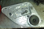 Стеклоподъёмник механический задний левый для Ford Focus 2 с 2008-2011г