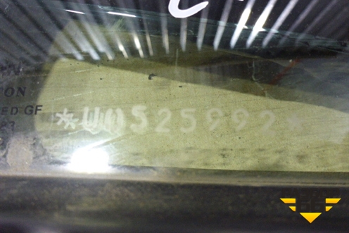 Стекло двери задней правой форточка (седан маркировка ЛИТЕКС) для Nissan Almera N16 с 2000-2006г