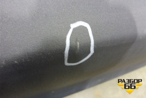 Бампер задний (до 2015 под парктроник) (5215942190) для Toyota Rav-4 с 2012-2019г
