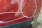 Бампер задний (85022JD00H) для Nissan Qashqai (J10E) с 2006-2013г (Кашкай)