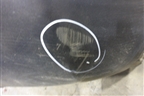 Бампер задний (85022JD00H) для Nissan Qashqai (J10E) с 2006-2013г (Кашкай)