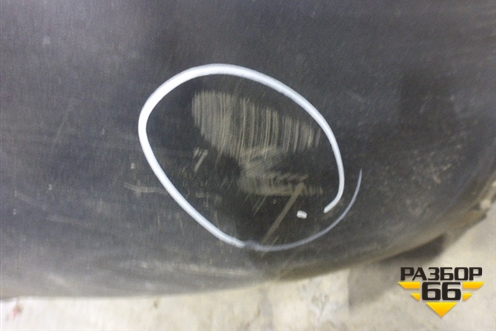 Бампер задний (85022JD00H) для Nissan Qashqai (J10E) с 2006-2013г (Кашкай)