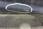 Бампер задний (85022JD00H) для Nissan Qashqai (J10E) с 2006-2013г (Кашкай)