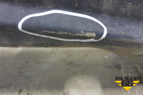Бампер задний (85022JD00H) для Nissan Qashqai (J10E) с 2006-2013г (Кашкай)