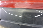 Бампер задний (85022JD00H) для Nissan Qashqai (J10E) с 2006-2013г (Кашкай)