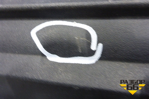 Накладка заднего бампера (до 2012г) (5216260040) для Toyota Land Cruiser (200) с 2008г