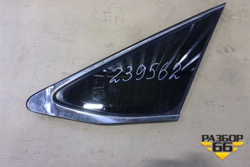 Стекло глухое правое (заднее) (6271048220) для Lexus RX 300 c 2009-2015г