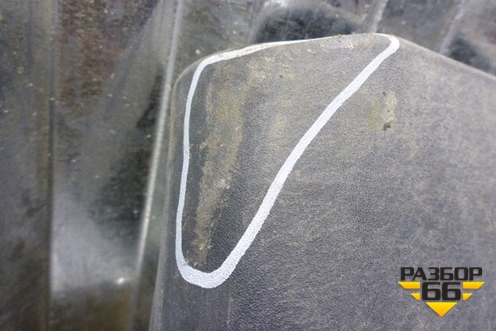 Накладка кабины левая  (продолжение кабины) для Volvo TRUCK FH с 2002-2008г (ФШ)