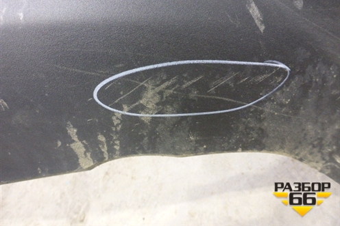 Бампер задний (до 2015 под парктроник) (5215942190) для Toyota Rav-4 с 2012-2019г