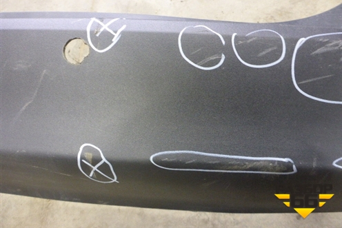 Бампер задний (до 2015 под парктроник) (5215942190) для Toyota Rav-4 с 2012-2019г