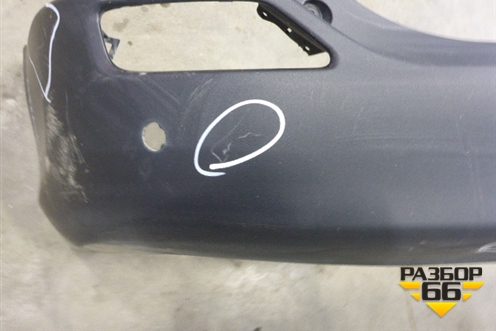 Бампер задний (до 2015г под парктроник) (5215942190) для Toyota Rav-4 с 2012-2019г (Рав 4)