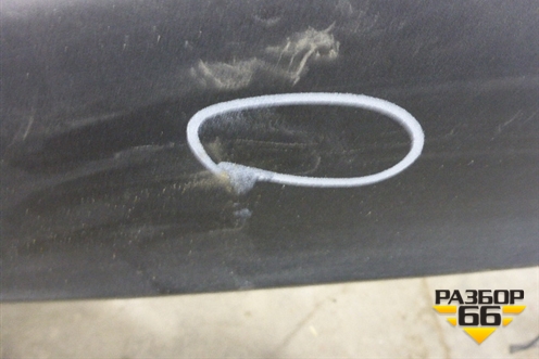 Бампер задний (до 2015г под парктроник) (5215942190) для Toyota Rav-4 с 2012-2019г (Рав 4)