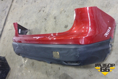 Бампер задний (до 2017г) (850224EA0H) для Nissan Qashqai (J11E) с 2013г