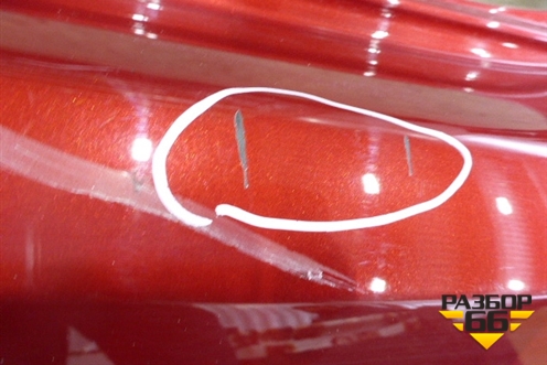 Бампер задний (до 2017г) (850224EA0H) для Nissan Qashqai (J11E) с 2013г
