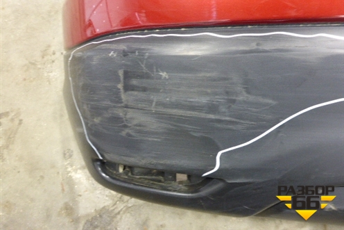 Бампер задний (до 2017г) (850224EA0H) для Nissan Qashqai (J11E) с 2013г