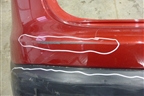 Бампер задний (до 2017г) (850224EA0H) для Nissan Qashqai (J11E) с 2013г