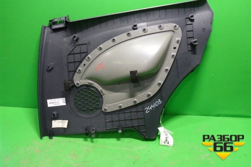 Обшивка салона боковая левая (3-х дверный кузов) (PW06J3867043D) для Seat Ibiza с 2008-2017г