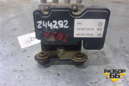 Блок ABS (6R0907379AQ) для Seat Ibiza с 2008-2017г