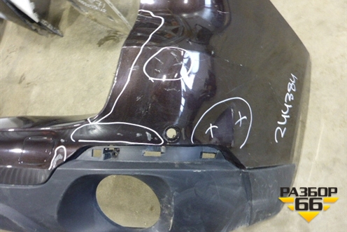 Бампер задний (под парктроник) (51127294392) для BMW X5 F15 с 2013г