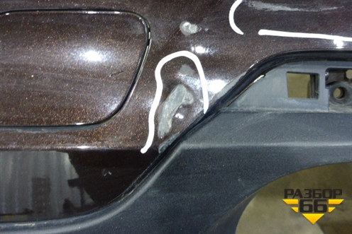 Бампер задний (под парктроник) (51127294392) для BMW X5 F15 с 2013г