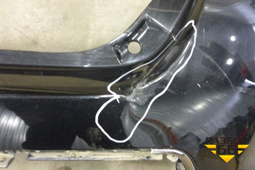 Бампер задний (без юбки) (5215902840) для Toyota Auris с 2012-2018г