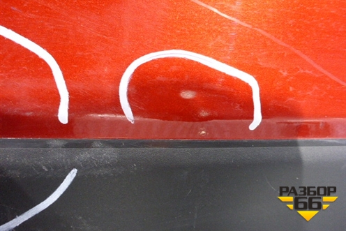 Бампер задний (до 2011г хэтчбек под парктроник) для Mazda Mazda 3 (BL) с 2009-2013г