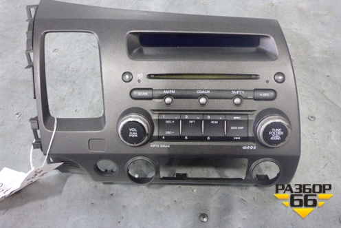 Магнитола (без CD чейнджера) (39100SNAG220M1) для Honda Civic 4D с 2006-2012г