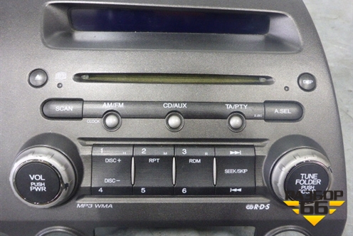 Магнитола (без CD чейнджера) (39100SNAG220M1) для Honda Civic 4D с 2006-2012г