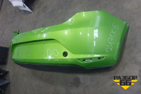 Бампер задний (с юбкой) для Seat Leon с 2013г