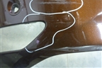 Юбка заднего бампера (после 2013г под парктроник) (31323777) для Volvo XC60 с 2008-2017г