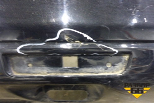Бампер задний (под парктроник) для Land Rover Freelander 2 с 2007г