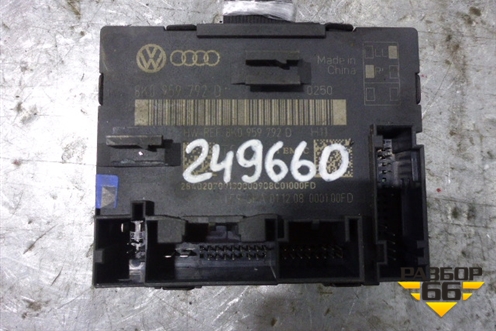 Блок комфорта (двери передней правой ) (8K0959792D) для Audi Q5 c 2008-2017г
