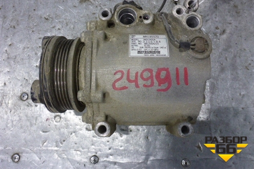 Компрессор кондиционера (1.6л 4G18) (MN185570) для Mitsubishi Lancer-9  с 2003-2008г