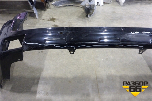 Бампер задний (до 2017г под парктроник) (5215960500) для Toyota Land Cruiser Prado(150) с 2009г