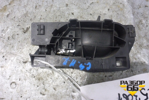 Ручка внутренняя двери передней правой (9657086177) для Citroen C4 с 2005-2011г