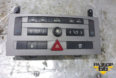 Модуль управления климатической установкой (96573322YW01) для Peugeot 407 с 2004г