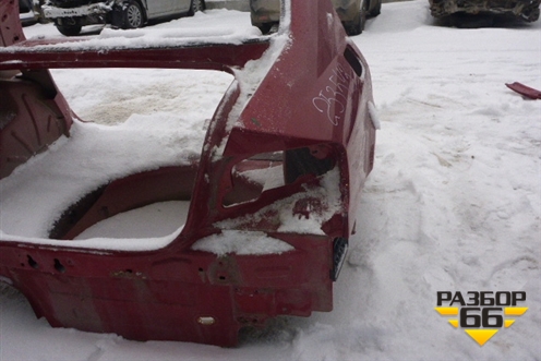 Крыло заднее правое (седан) для Peugeot 407 с 2004г