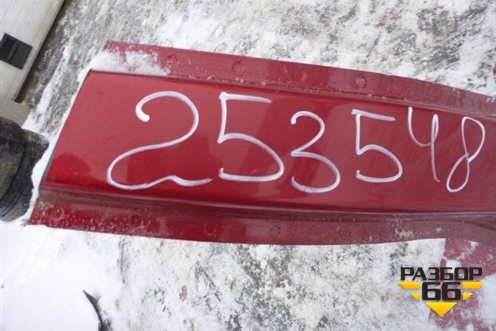 Порог со стойкой правый (седан) для Peugeot 407 с 2004г