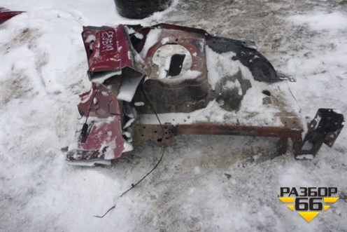 Лонжерон передний левый для Peugeot 407 с 2004г
